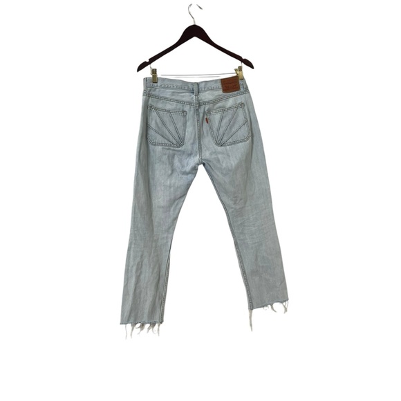 LEVI’S High Rise Orange Slim Tab Skinny Denim Jeans - Picture 7 of 9